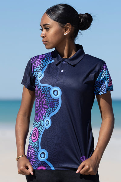 Flourish Essence Women's Fitted Polo Shirt