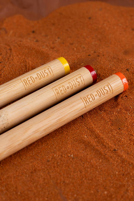 Red Dust Compostable Bamboo Toothbrush