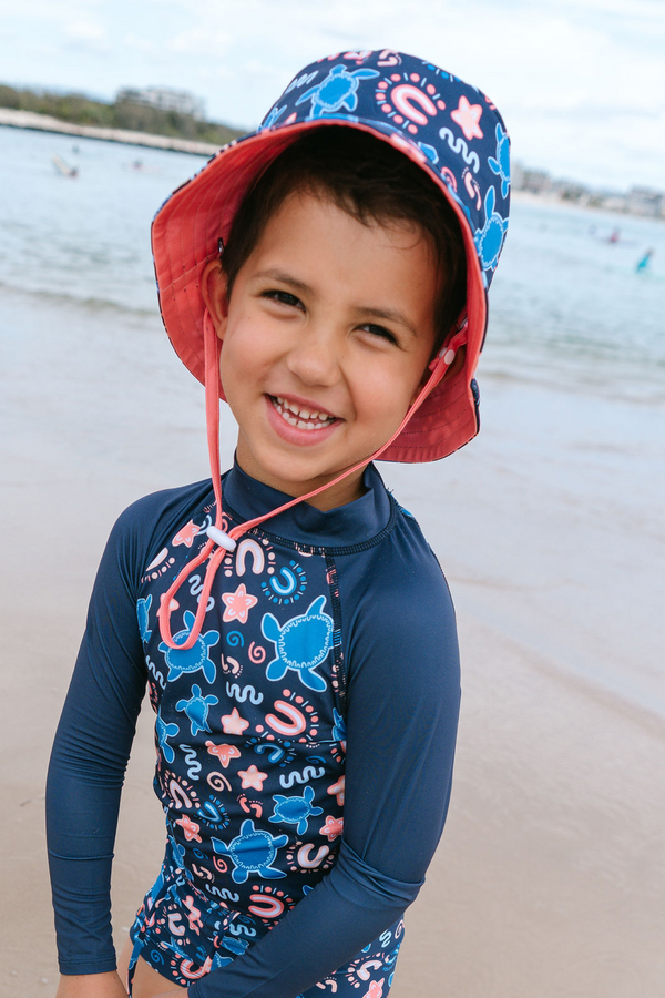 Saltwater Country Kids Bucket Hat