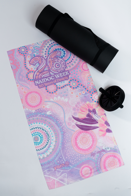 Paths That Brought Us Here NAIDOC 2026 Gym Towel