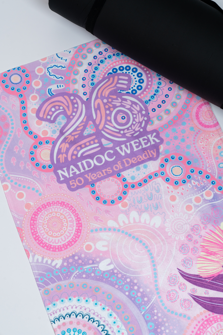 Paths That Brought Us Here NAIDOC 2026 Gym Towel