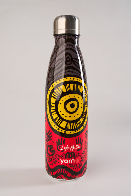 Here Always Forever Vacuum Insulated Double Walled Stainless Steel Water Bottle