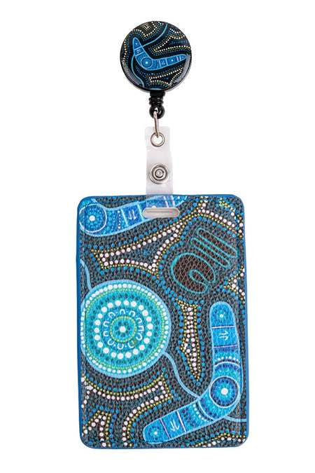 Deadly Dads Lanyard & Retractable Card Holder with Clip