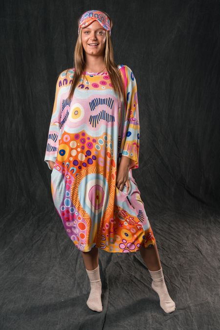 Wang (Listen) Bamboo Oversized Sleep Tee