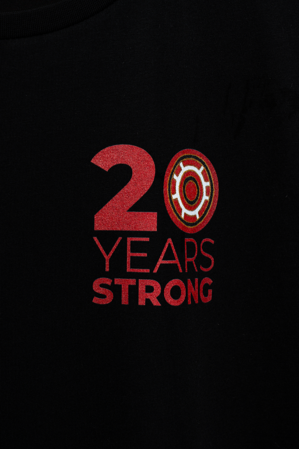 Red Dust 20 Years Black Cotton Everyday Unisex T-Shirt
