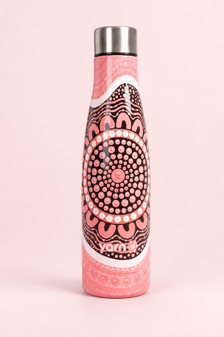 Boobie Sista Vacuum Insulated Double Walled Stainless Steel Water Bottle