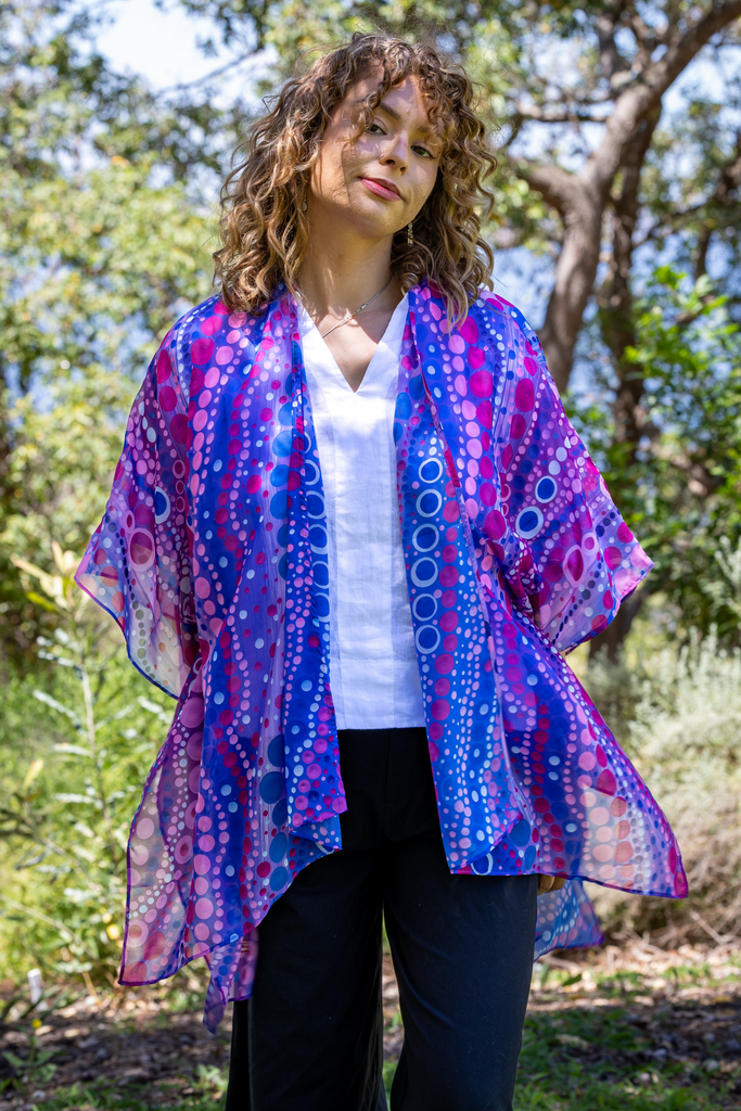 Bloodlines Of Country Chiffon Shawl