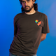 Pride Heart Charcoal Cotton Everyday Unisex T-Shirt