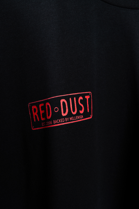 Red Dust 20 Years Black Cotton Everyday Unisex T-Shirt