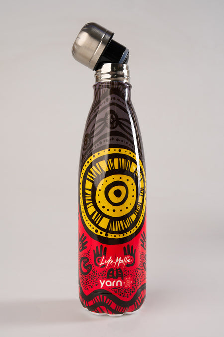 Here Always Forever Vacuum Insulated Double Walled Stainless Steel Water Bottle