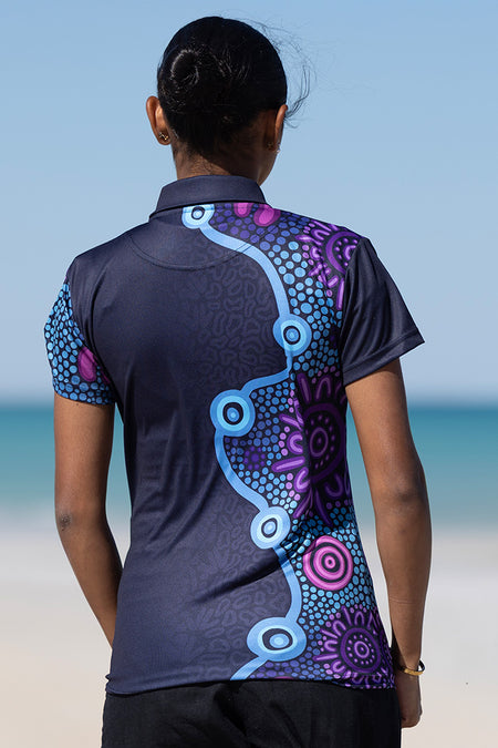 Flourish Essence Women's Fitted Polo Shirt