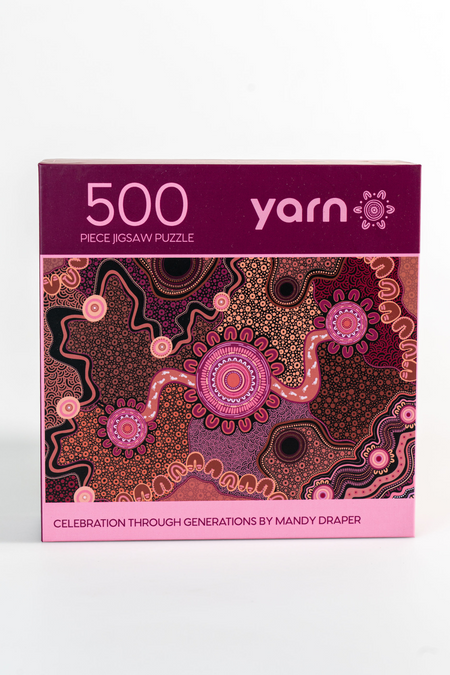 Celebration Through Generations NAIDOC 2026 500 Piece Indigenous Artwork Puzzle