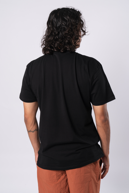 Our Languages Matter Black Cotton Crew Neck Mens T-Shirt