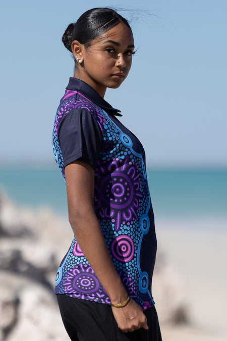 Flourish Essence Women's Fitted Polo Shirt