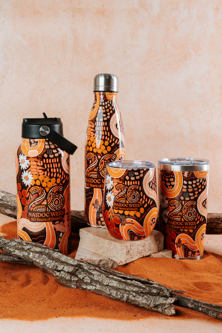 Still Deadly NAIDOC 2026 Vacuum Insulated Double Walled Stainless Steel Water Bottle