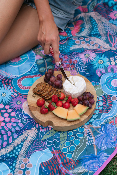 A Beautiful Life XL Sand Free Premium Quilted Picnic Rug (200cm x 200cm)