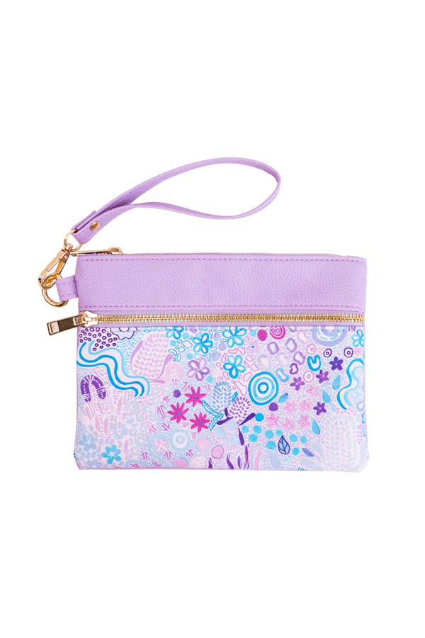 Mother Nature Zip Panel Purse