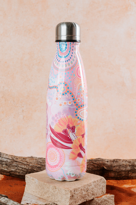 Paths That Brought Us Here NAIDOC 2026 Vacuum Insulated Double Walled Stainless Steel Water Bottle