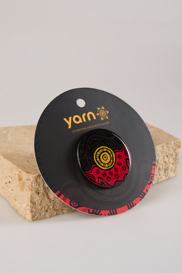 Here Always Forever Lapel Pin