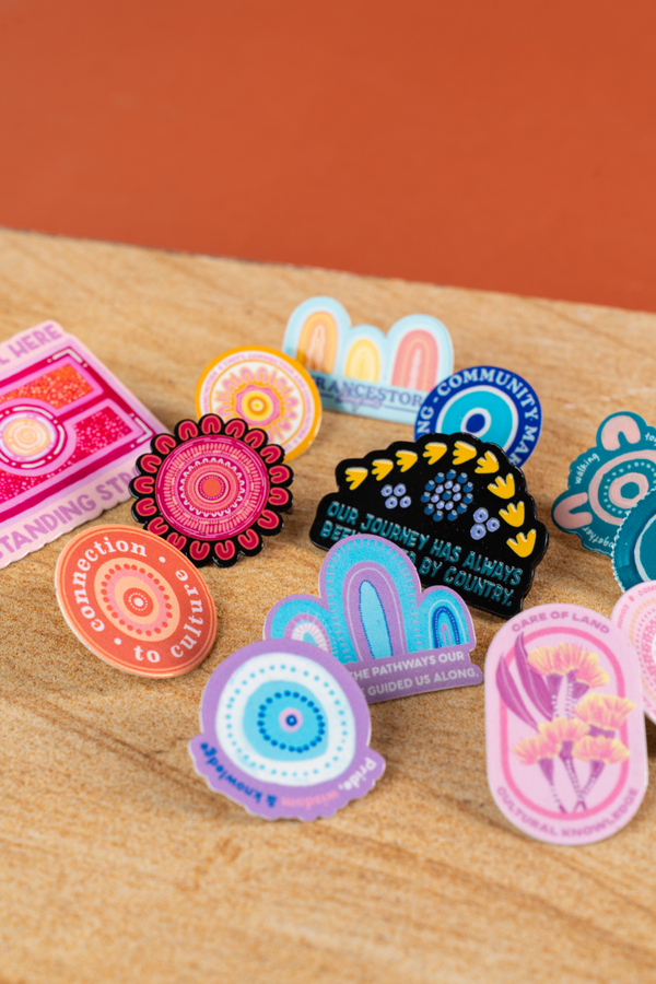 Celebration Through Generations NAIDOC 2026 Lapel Pin (2 Pack)