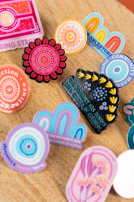 50 Shades of Deadly NAIDOC 2026 Lapel Pin (2 Pack)