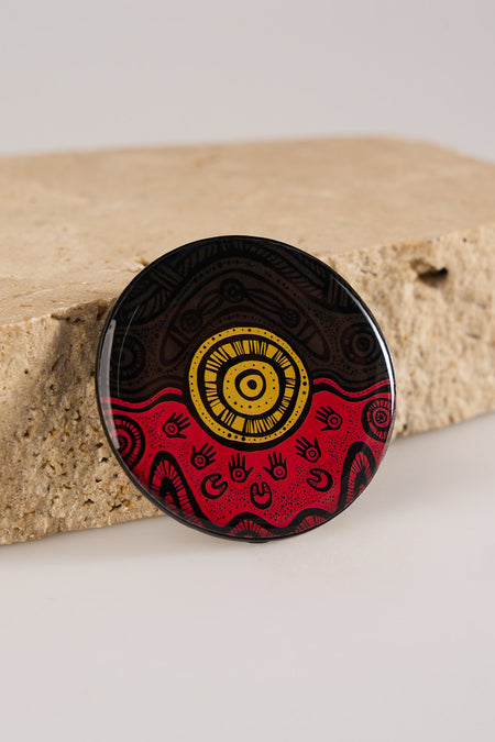 Here Always Forever Lapel Pin