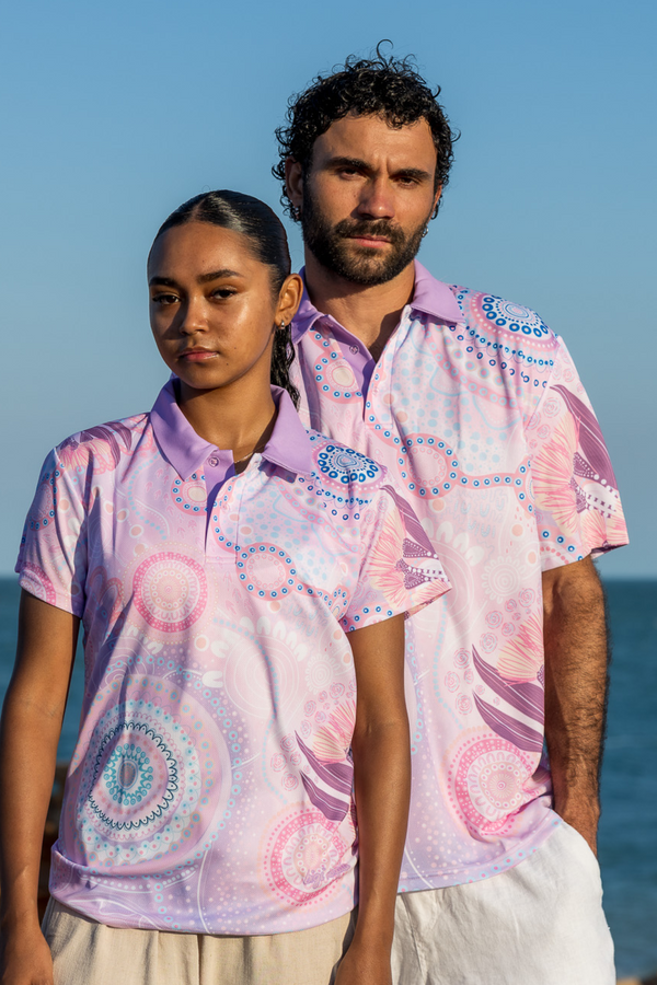 Paths That Brought Us Here Women's Fitted Polo Shirt