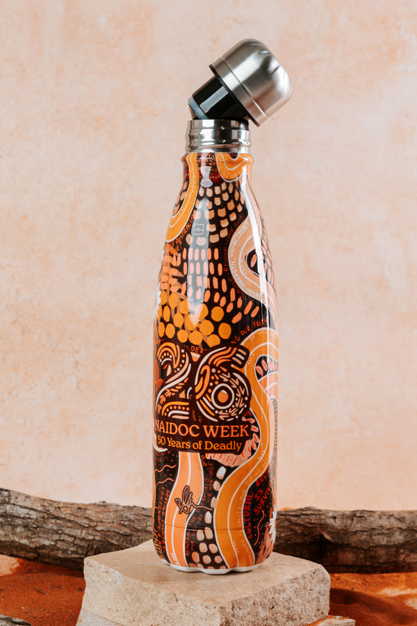 Still Deadly NAIDOC 2026 Vacuum Insulated Double Walled Stainless Steel Water Bottle