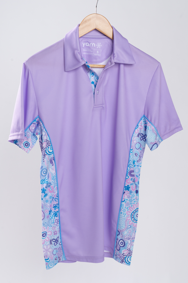 Mother Nature Bamboo (Simpson) Unisex Polo Shirt