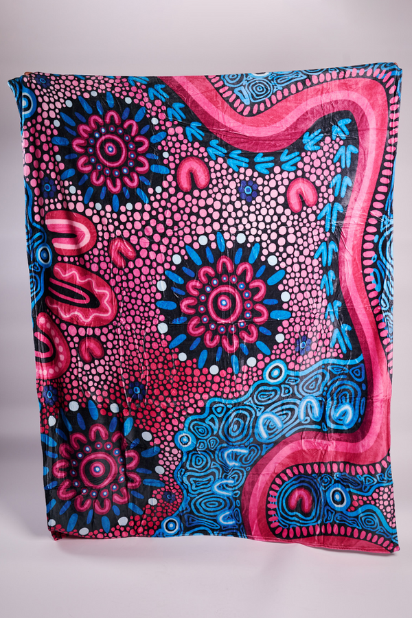 Badhiin Flannel Throw Blanket (150cm x 200cm)