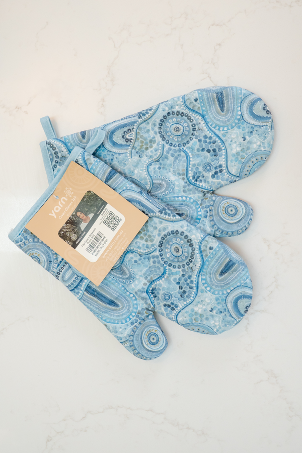 The Space Between Poly Cotton Oven Mitt (2 Pack)