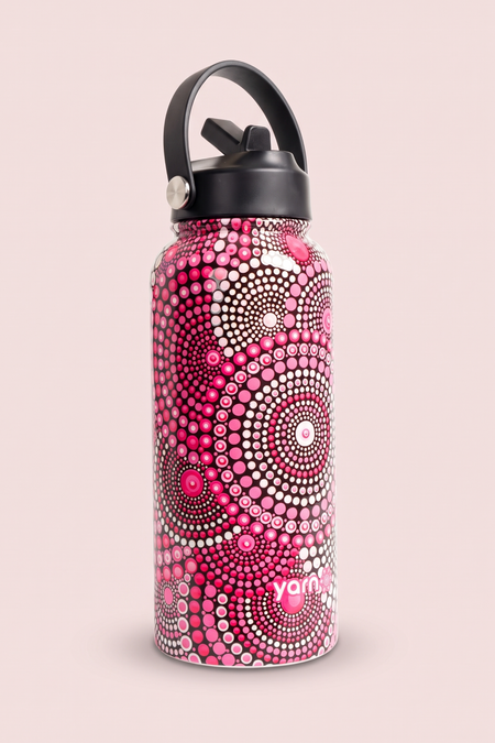 Tribe Of Women 1L Insulated Stainless Steel Drink Bottle with Handle