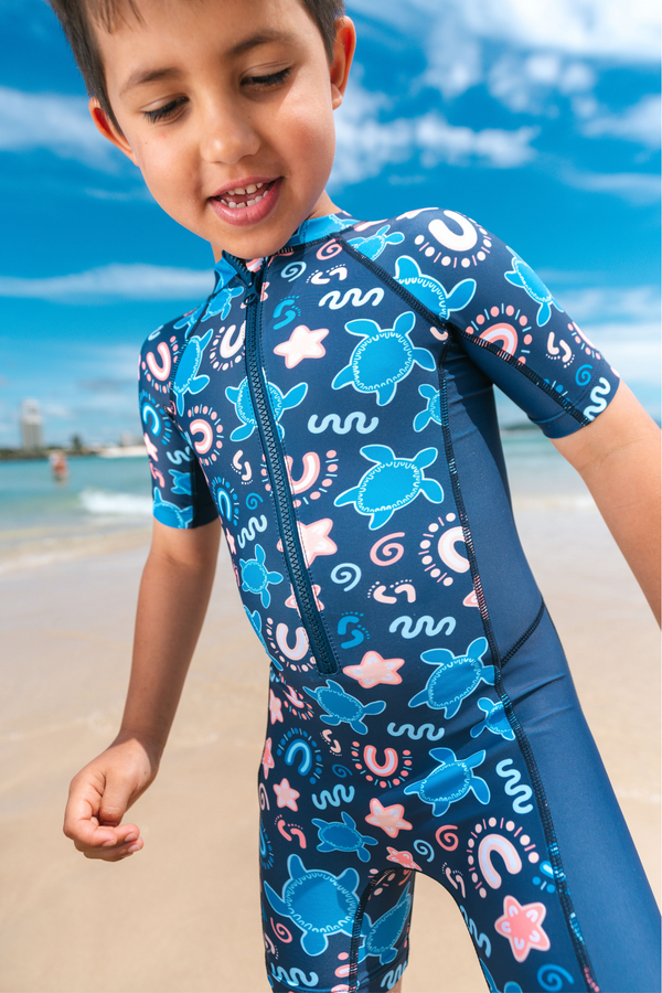 Saltwater Country Toddler Sunsuit