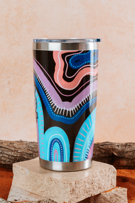 50 Shades Of Deadly NAIDOC 2026 590ml Vacuum Insulated Double Walled Stainless Steel Tumbler