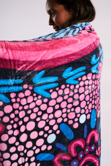 Badhiin Flannel Throw Blanket (150cm x 200cm)