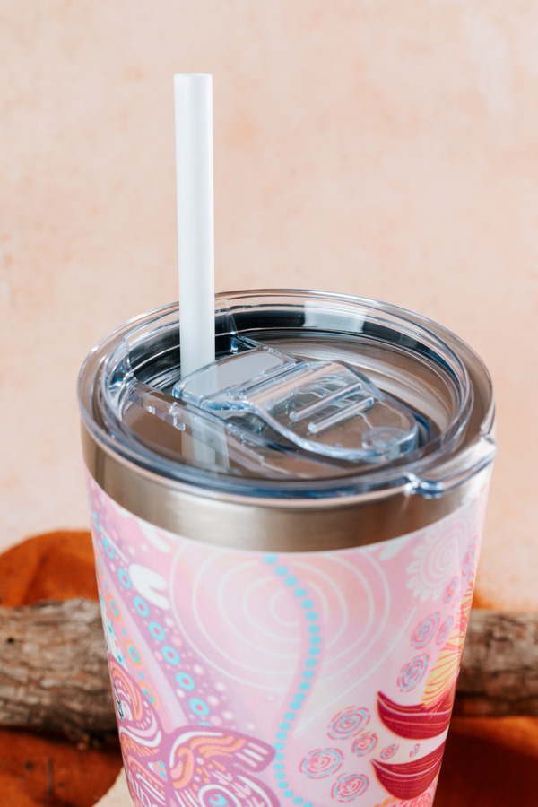 Paths That Brought Us Here NAIDOC 2026 590ml Vacuum Insulated Double Walled Stainless Steel Tumbler