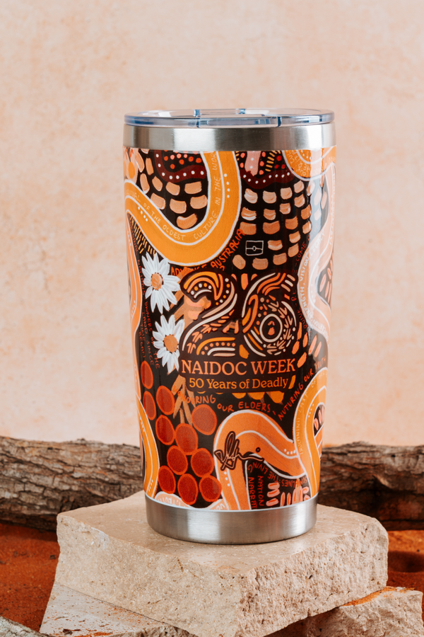 Still Deadly NAIDOC 2026 590ml Vacuum Insulated Double Walled Stainless Steel Tumbler