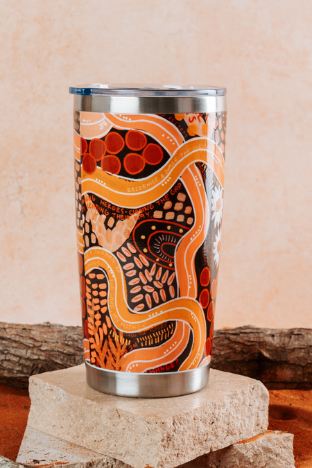 Still Deadly NAIDOC 2026 590ml Vacuum Insulated Double Walled Stainless Steel Tumbler