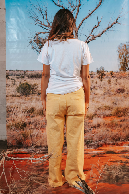Standing Strong NAIDOC Week 2026 White Cotton Everyday Women's T-Shirt