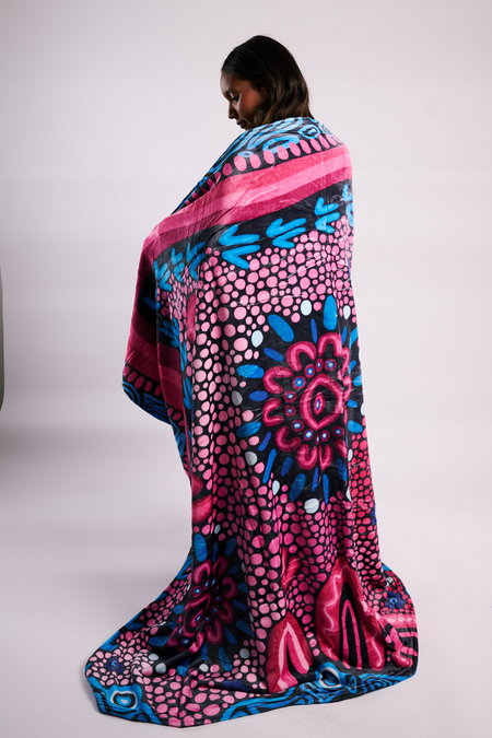 Badhiin Flannel Throw Blanket (150cm x 200cm)