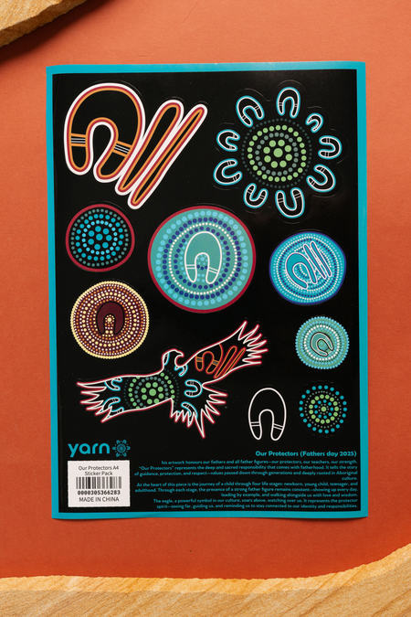 Our Protectors A4 Sticker Pack (3 Pack)