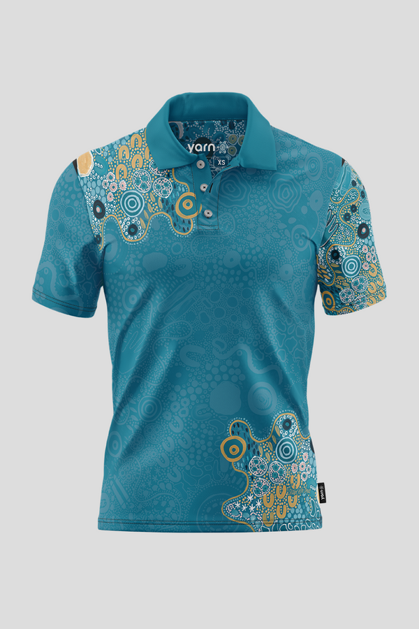 Moorditj Koorliny (Strong Journey) Essence NAIDOC 2026 Unisex Polo Shirt