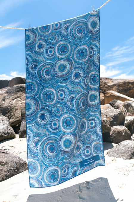 Nirrangi Sand Free rPET Beach Towel (80x160cm)