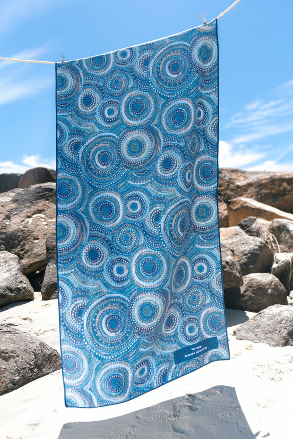 Nirrangi Sand Free rPET Beach Towel (80x160cm)