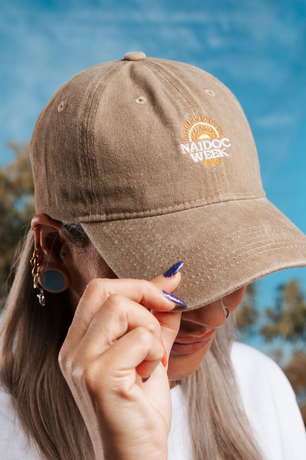 NAIDOC 2026 Icon Sand Vintage Washed Cap