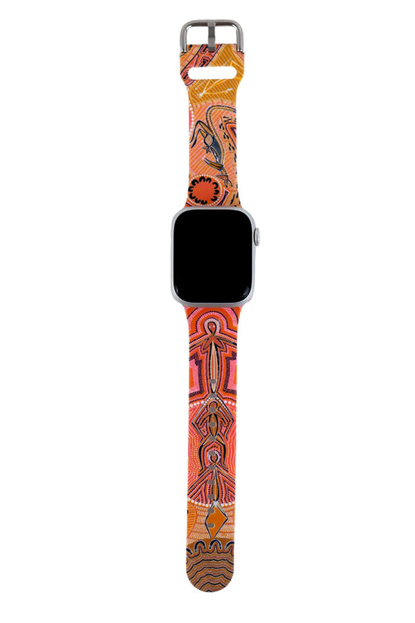 Leaving Footprints NAIDOC 2025 Silicon Apple Watch Strap - FREE GIFT