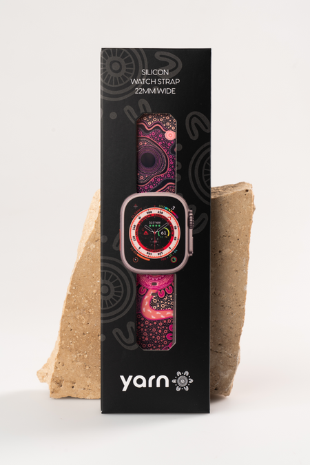 Celebration Through Generations NAIDOC 2026 Silicon Apple Watch Strap
