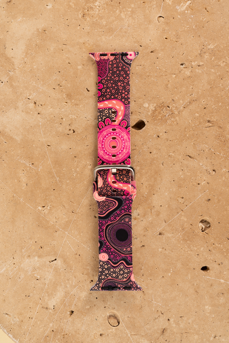 Celebration Through Generations NAIDOC 2026 Silicon Apple Watch Strap