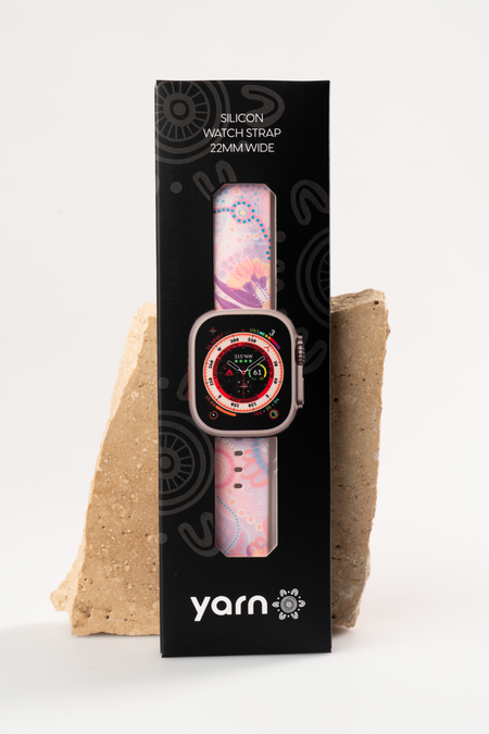 Paths That Brought Us Here NAIDOC 2026 Silicon Apple Watch Strap