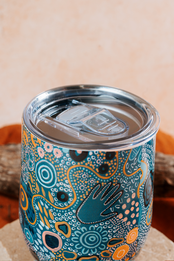 Moorditj Koorliny (Strong Journey) NAIDOC 2026 Vacuum Insulated Double Walled Stainless Steel Travel Mug